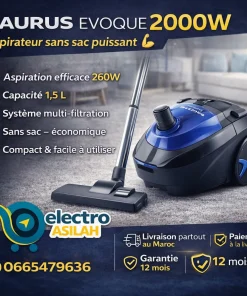 Aspirateur TAURUS EVOQUE 2000W