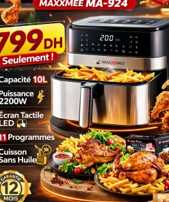 Alternative view of Air Fryer MAXXMEE 10L – 2200W