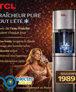 Alternative view of Fontaine à Eau TCL Premium – Chargement par le Bas – Eau Chaude, Froide et Tiède – Refroidissement Haute Performance par Compresseur, TY-LWYR110T/P